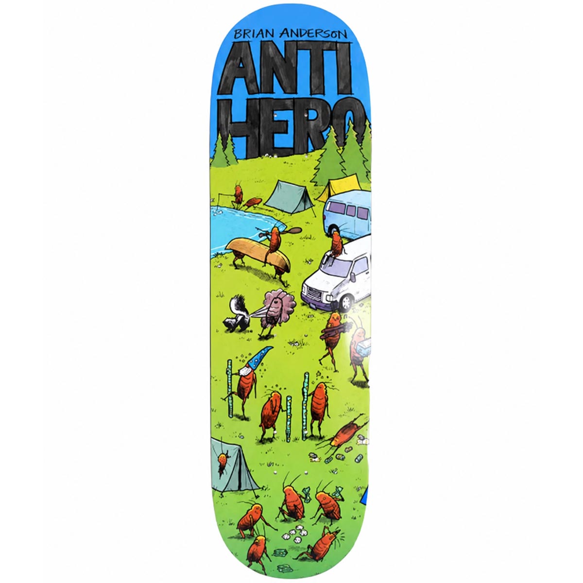 Anti Hero - BA Roached Out 2 Black 8.5 Skateboard Deck