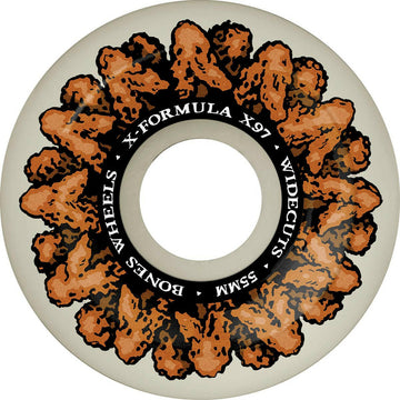 Bones - XF Wingin It 55MM 97A V6 Widecut Skateboard Wheels.