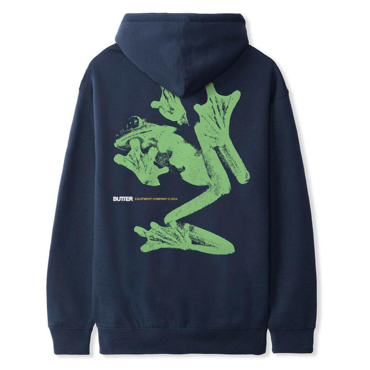 Butter Goods - Amphibian Hoodie Navy.