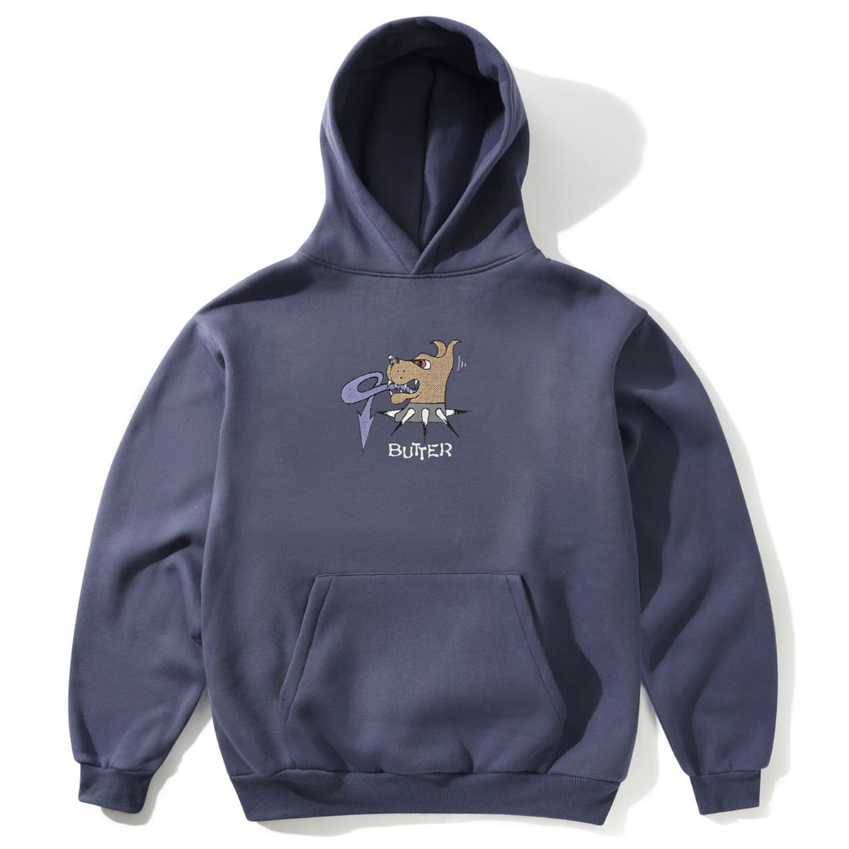 Butter Goods - Canine Hoodie Steel.