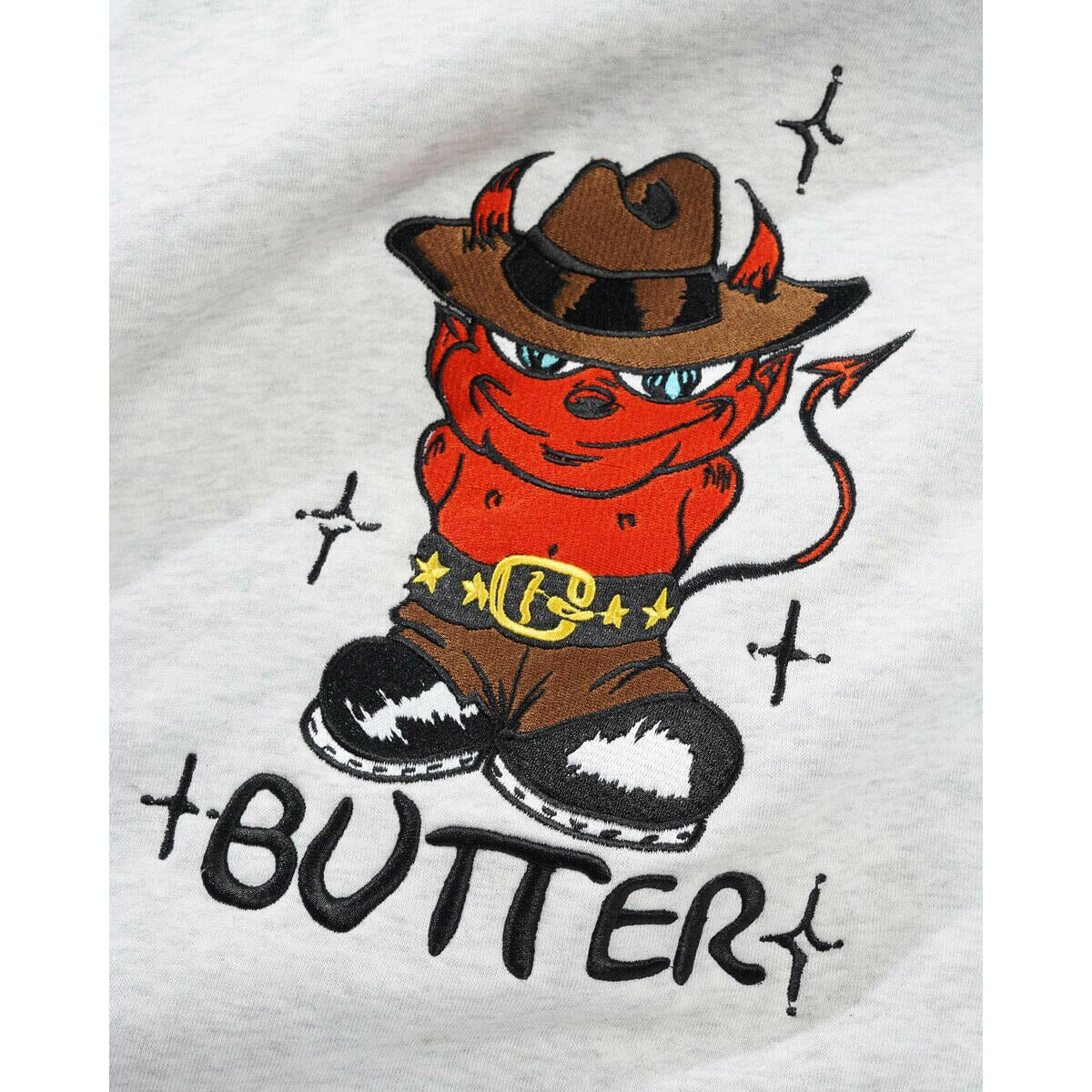 Butter Goods - Devil Hoodie Ash.