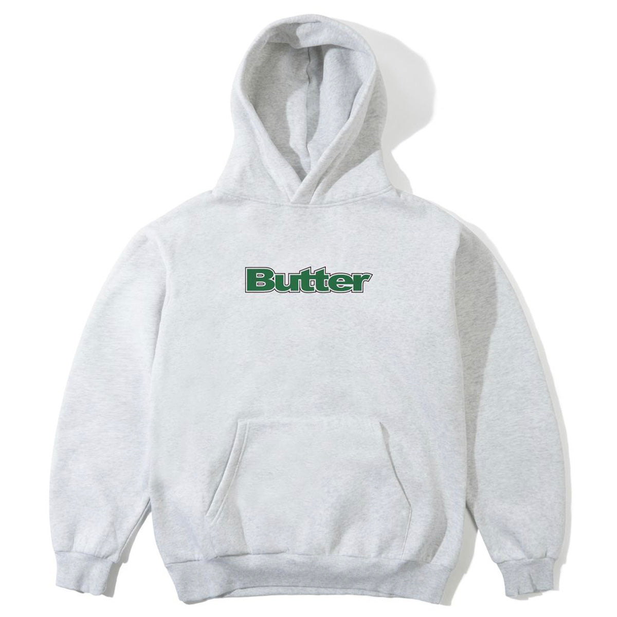 Butter Goods - Outline Logo Hoodie Ash.
