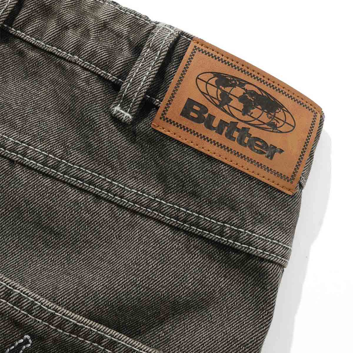 Butter Goods - Roach Denim Jeans Black Wash.