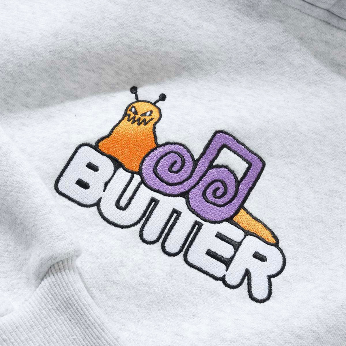 Butter Goods - Snail Hoodie Ash.