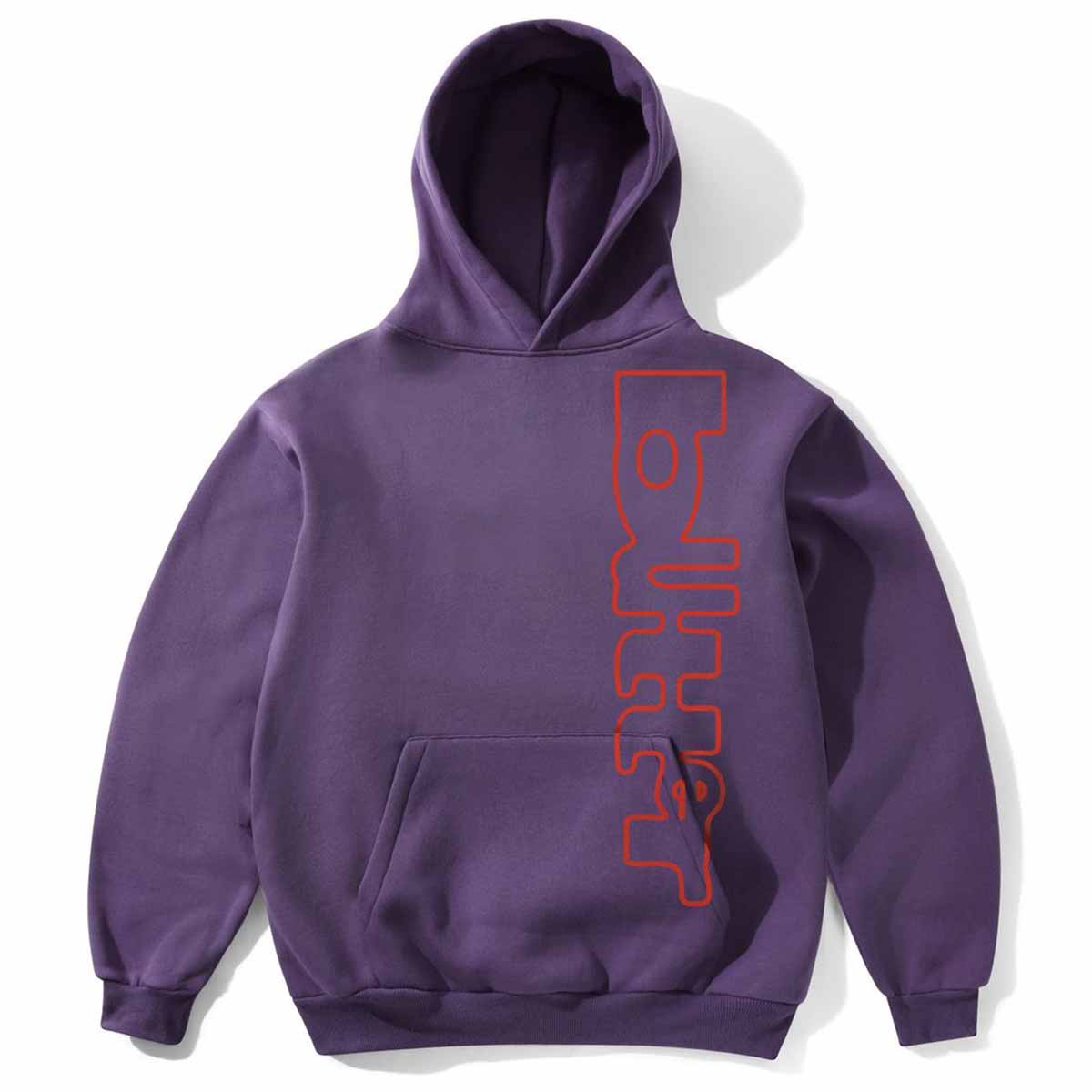 Butter Goods - Warped Hoodie Purple