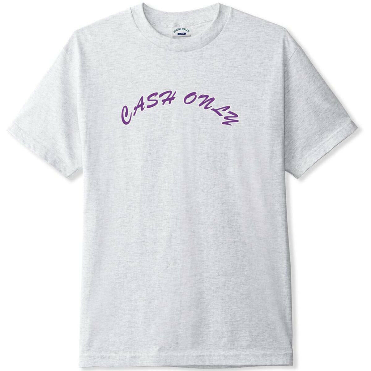 Cash Only - Logo Tee Ash.