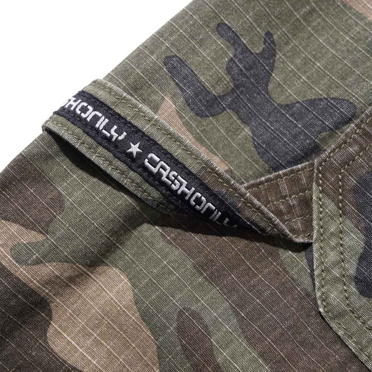 Cash Only Ripstop Carpenter Pants Woodland Camo Detail 2