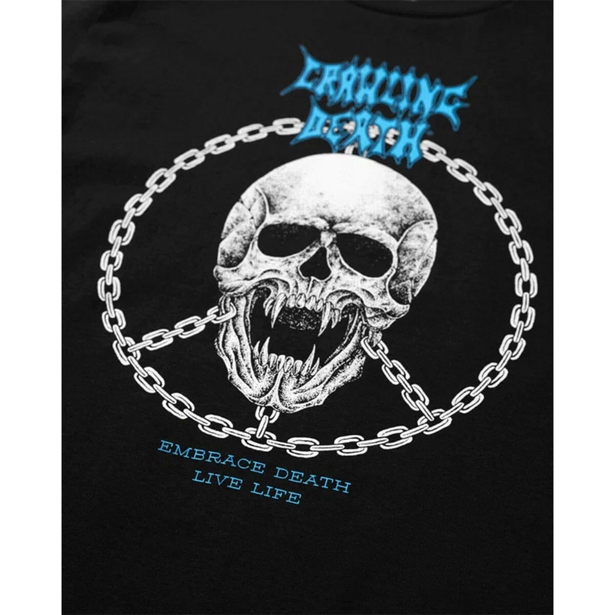 Crawling Death - Peace Skull Tee Black.