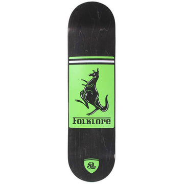 Folklore - Roo Power Green 8.5 Skateboard Deck.