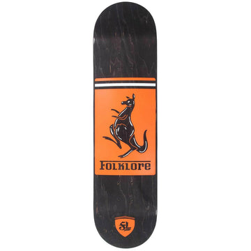Folklore - Roo Power Orange 8.25 Skateboard Deck.