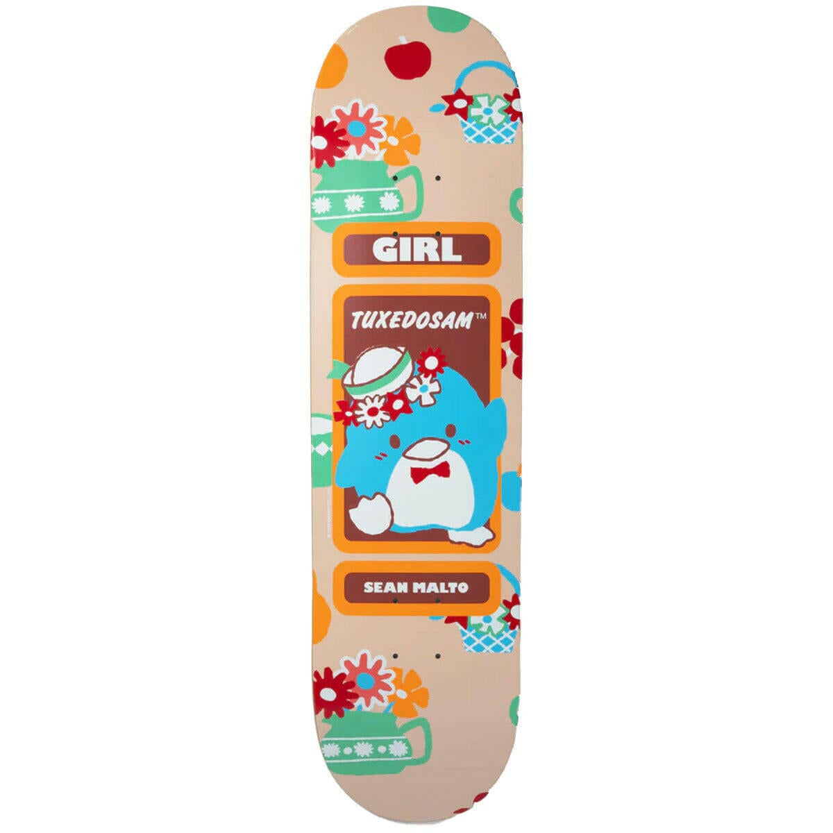 Girl - Sean Malto Hello Kitty & Friends Twin 8.5 Skateboard Deck.