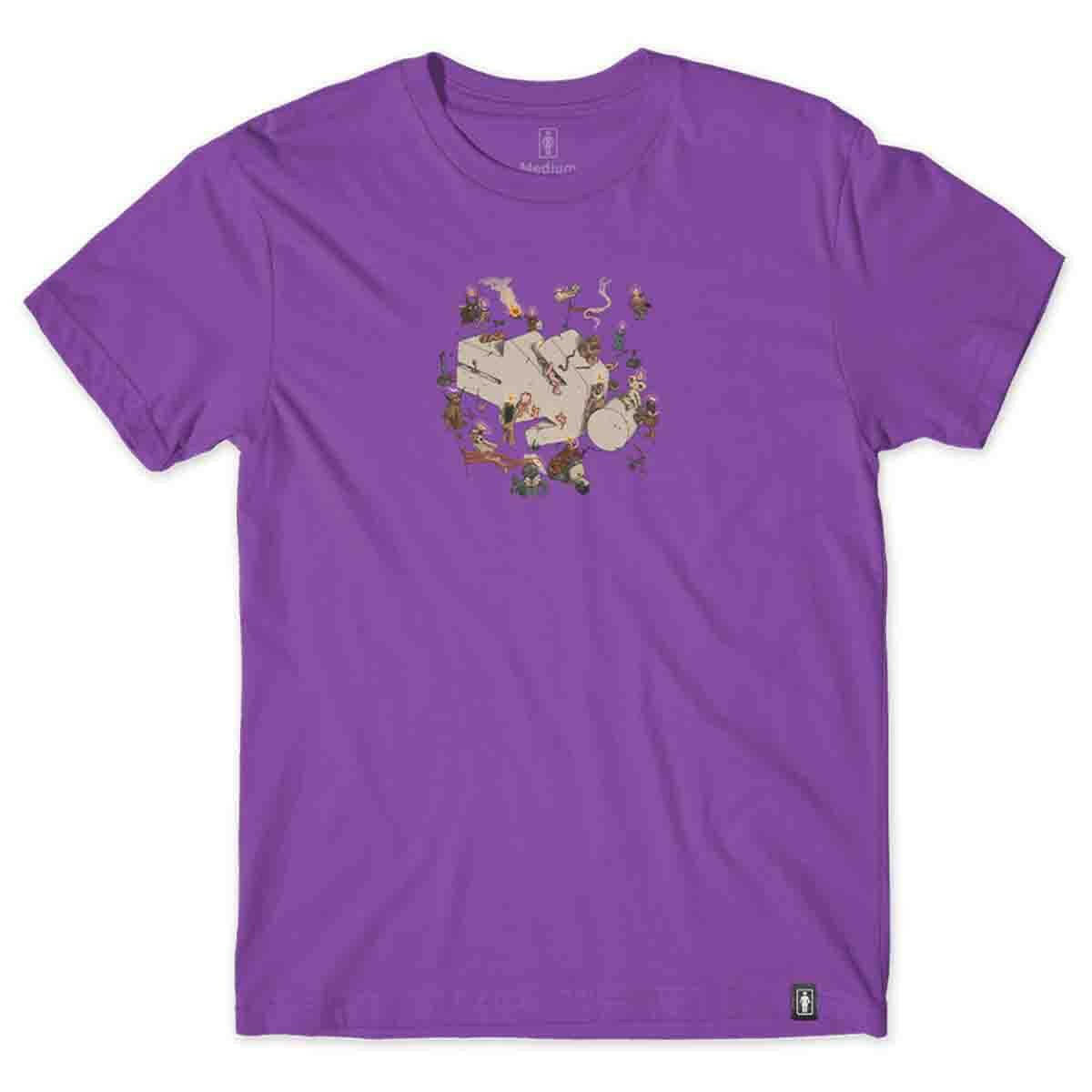 Girl - Monumental OG Tee Purple.
