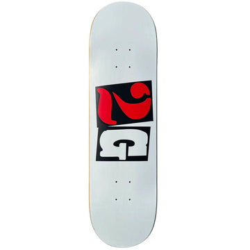Hammers - 2G White 8.5 Skateboard Deck.