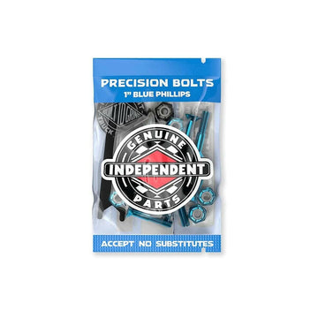 Independent - 1 Phillips Bolts Blue/Black with Tool.
