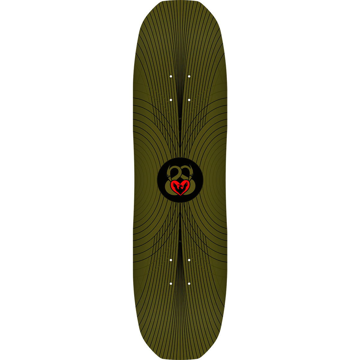 Powell Peralta Andy Anderson Hydrant Green 8.45 Skateboard Deck Top