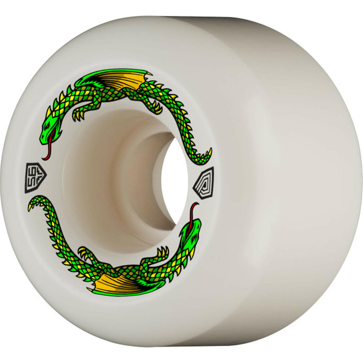 Powell Peralta - Dragon Formula 56MM x 40MM 93A Skateboard Wheels.