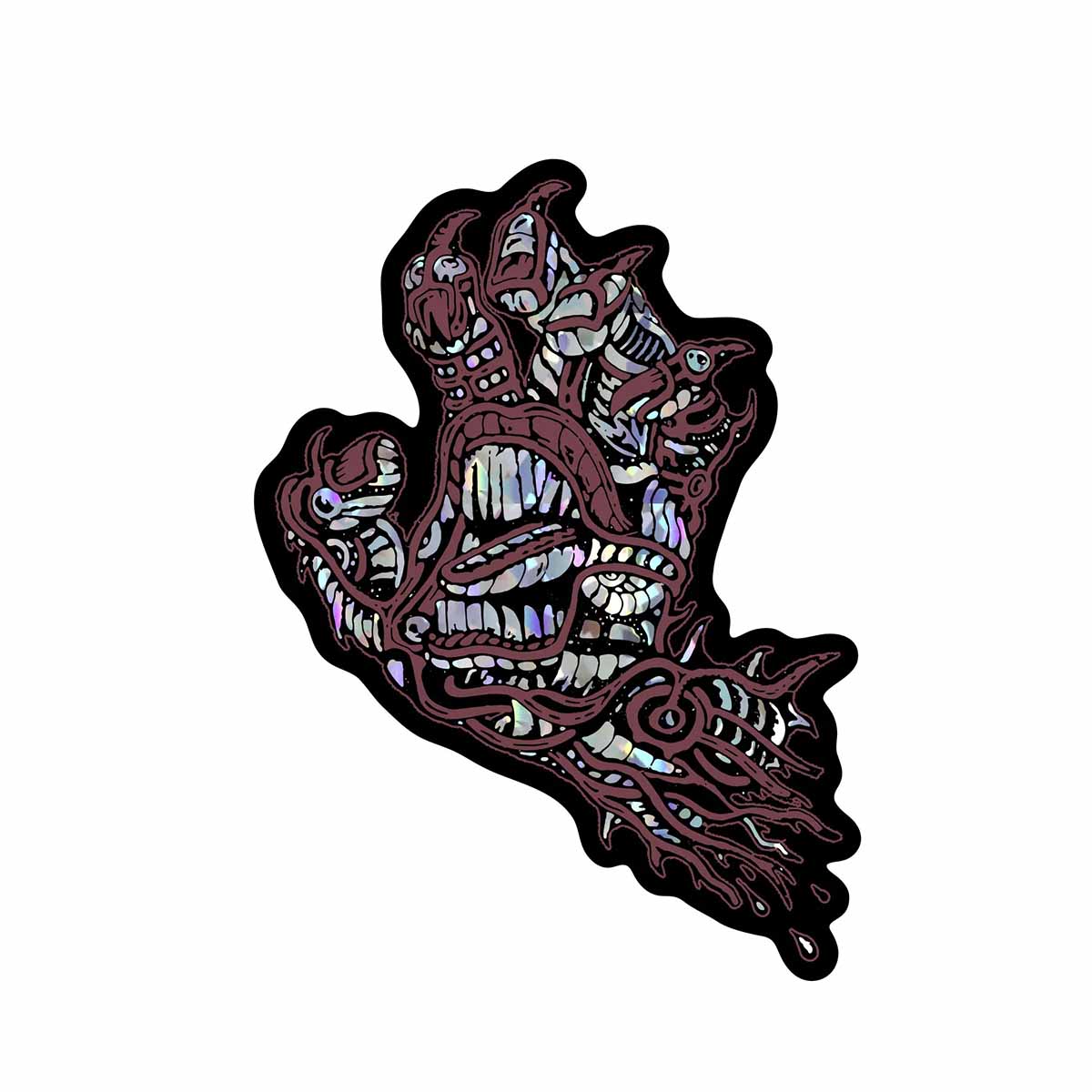 Santa Cruz Scourge Hand 3.6" Sticker
