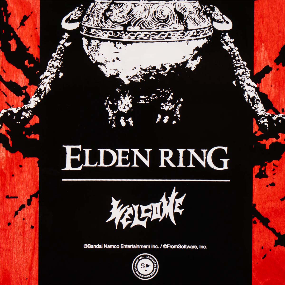 Welcome - X Elden Ring Mohg on Early Grab 10.0 Skateboard Deck.