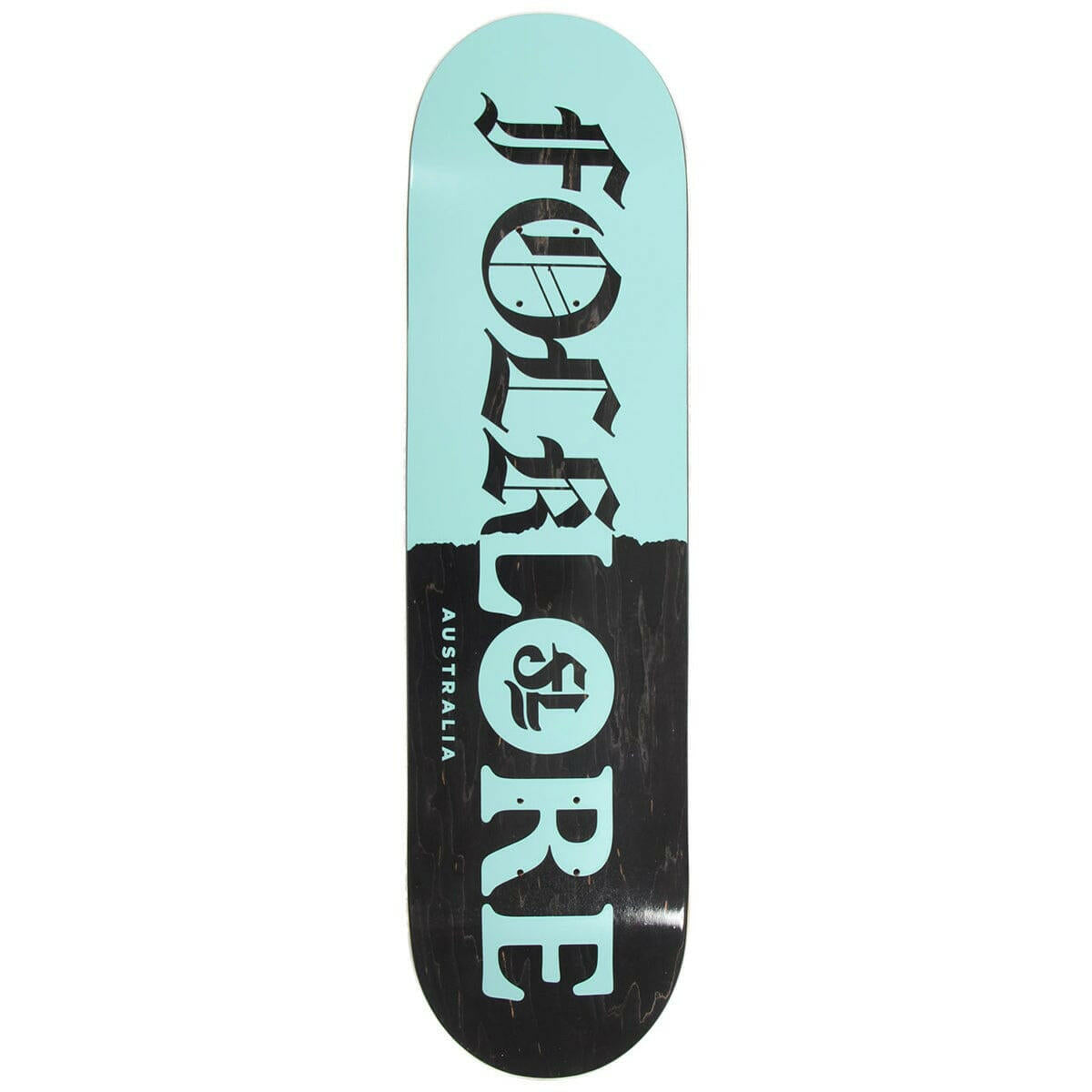 Folklore - Tear Split Blue 8.75 Skateboard Deck.