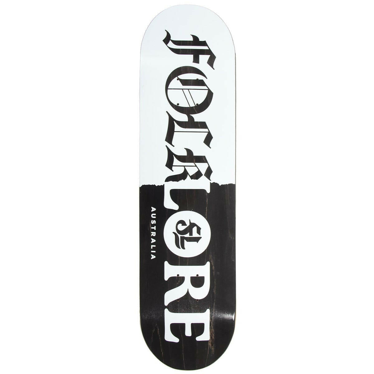 Folklore - Tear Split White 8.125 Skateboard Deck.