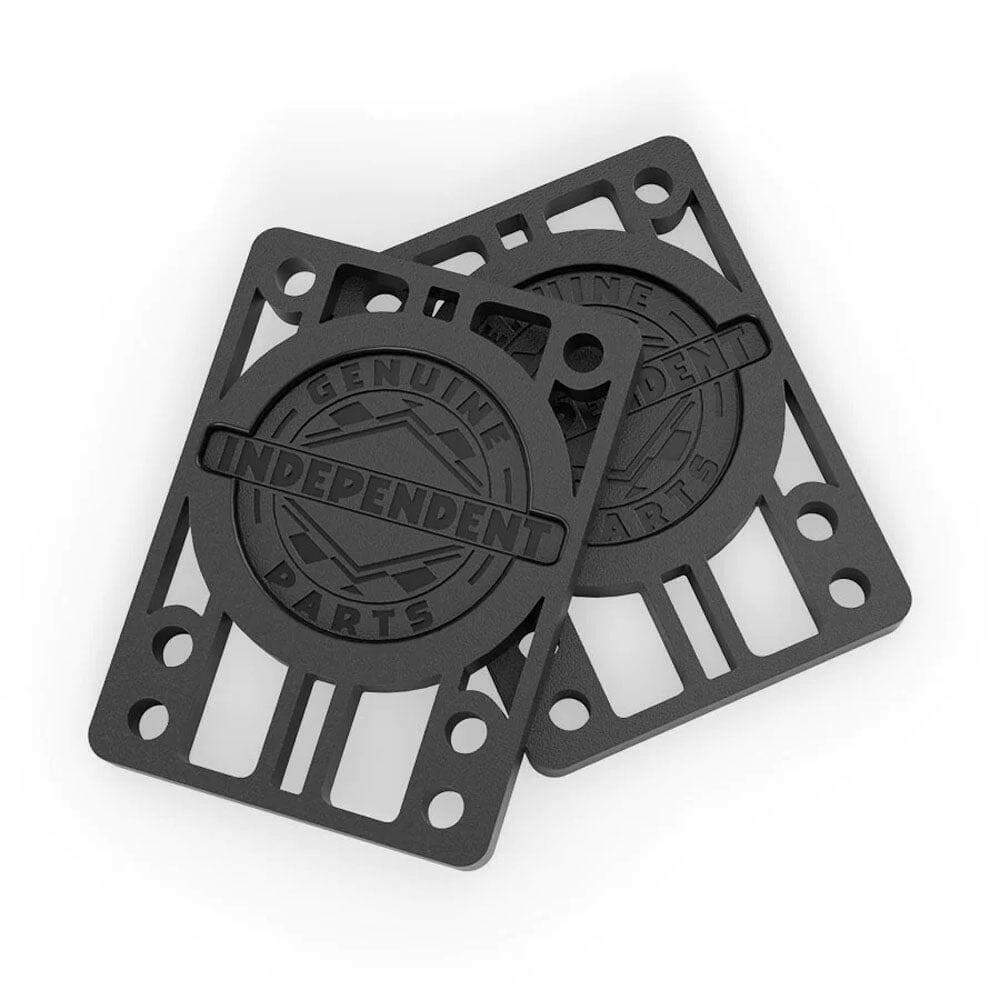 Independent - 1/4 Risers Black.