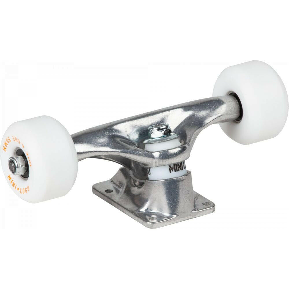Mini Logo - 8.0" Trucks & Wheels Package Raw.