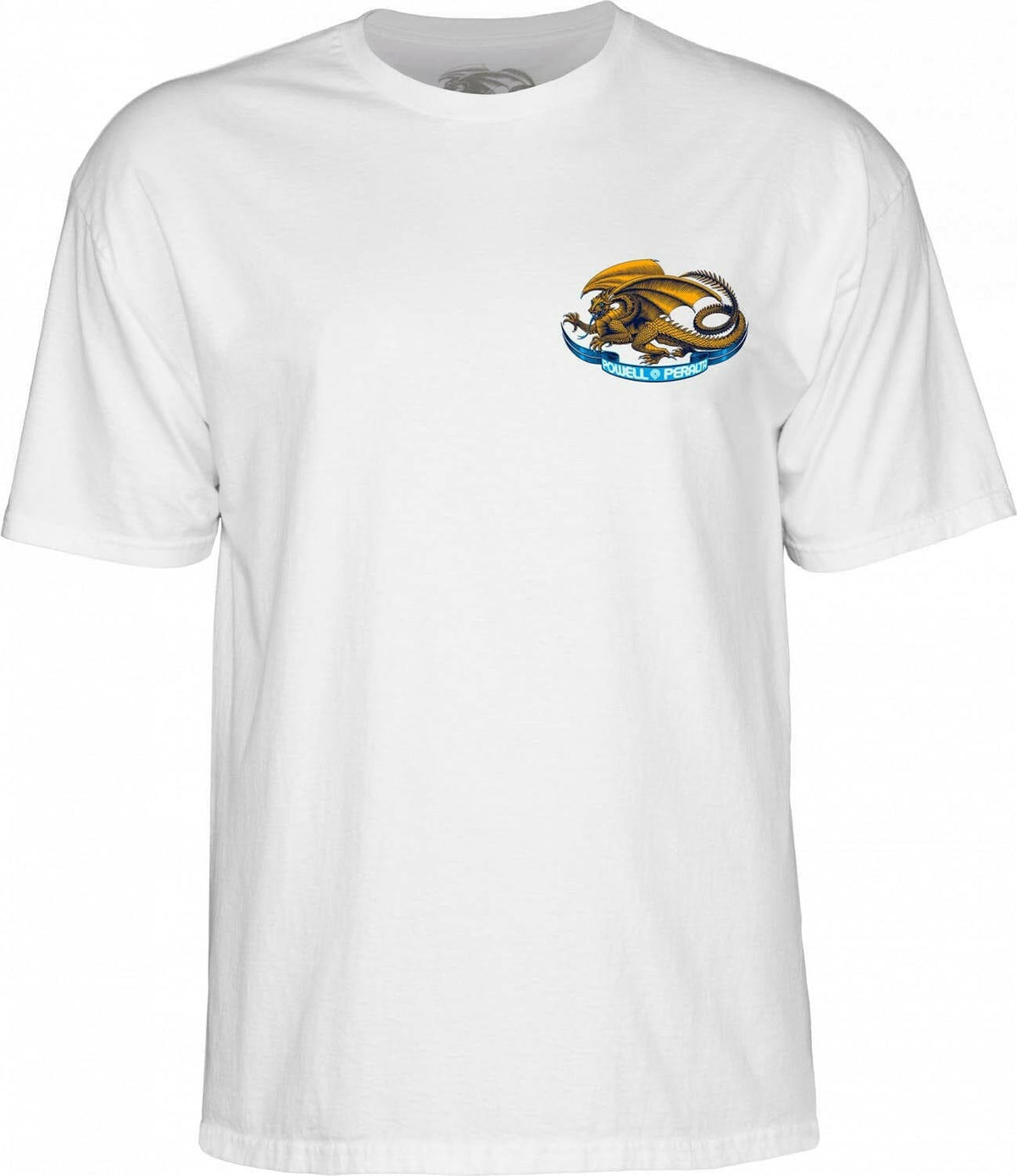 Powell Peralta - Oval Dragon Tee White.