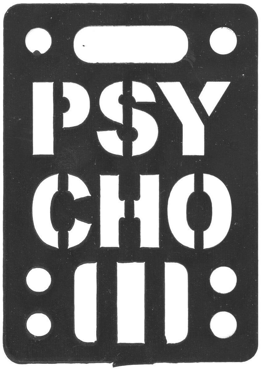 Psycho - 1/2" Hard Risers Black.