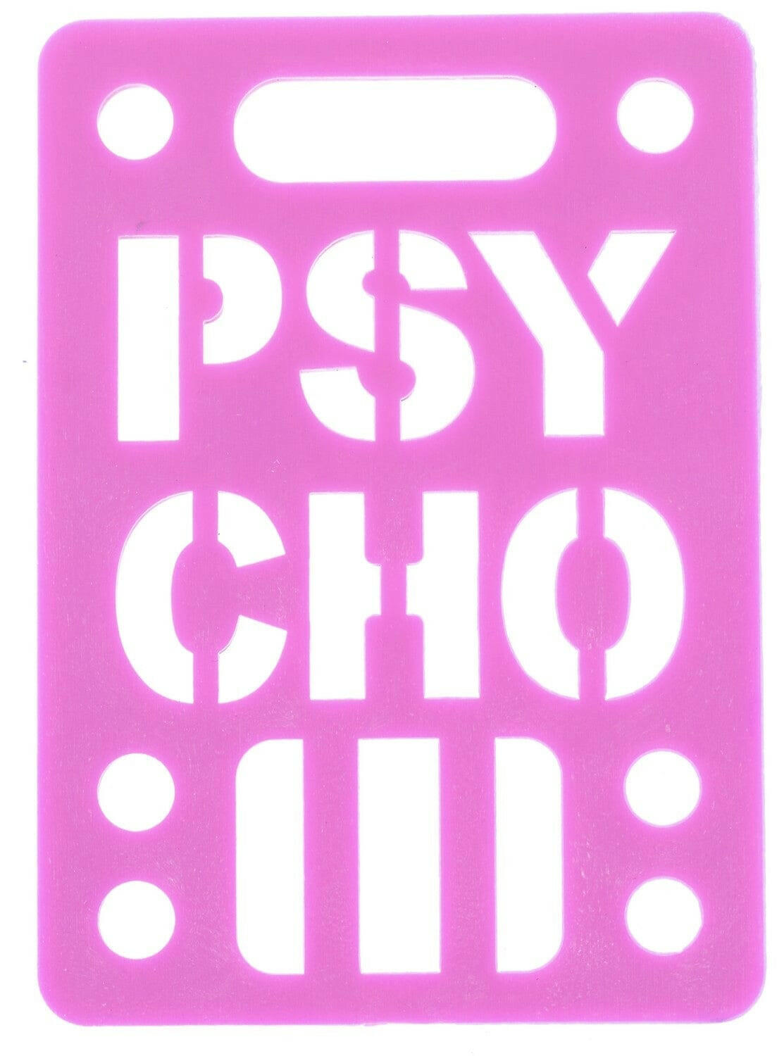 Psycho - 1/4" Soft Risers Pink.