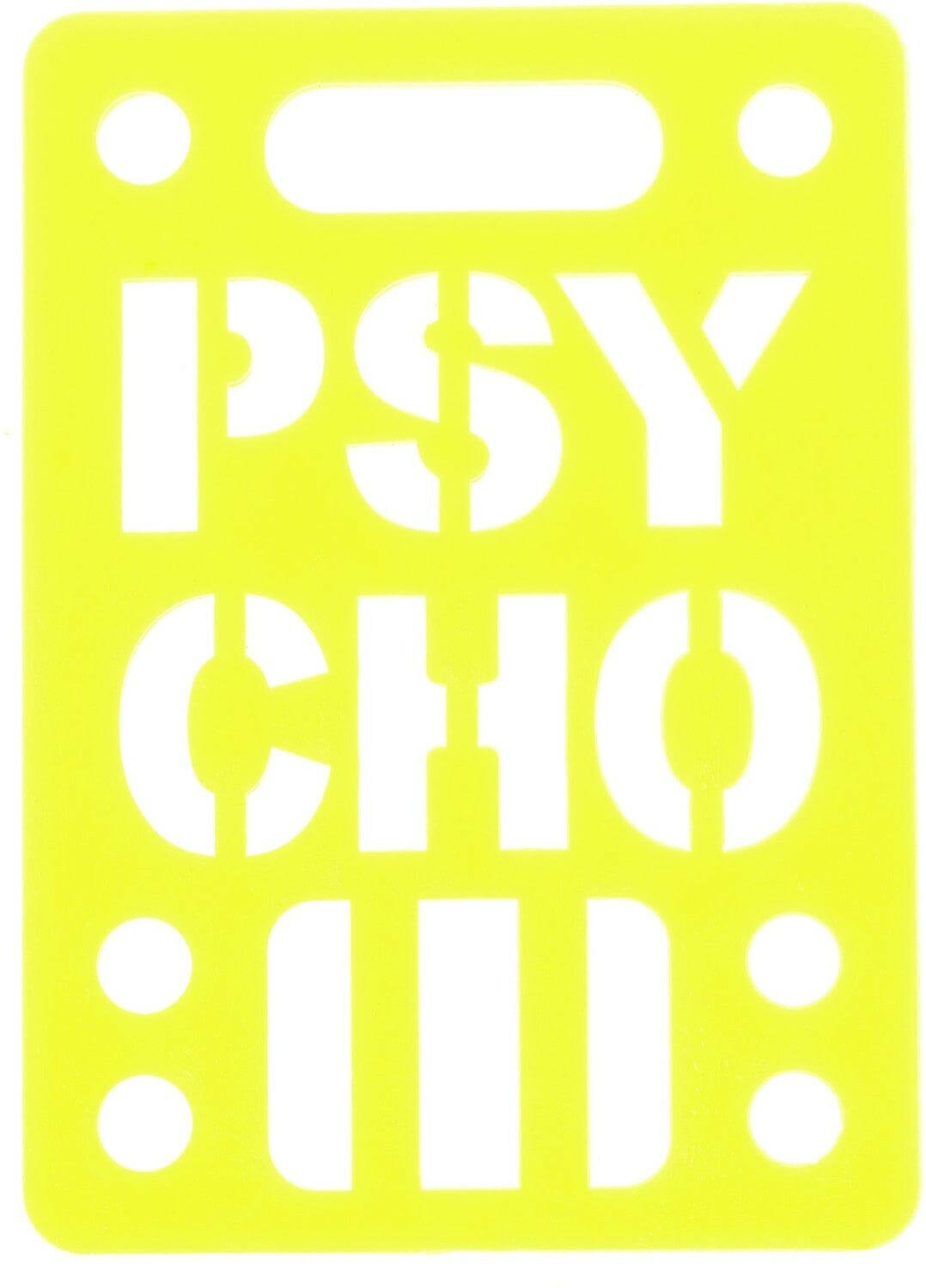 Psycho - 1/4" Soft Risers Yellow.