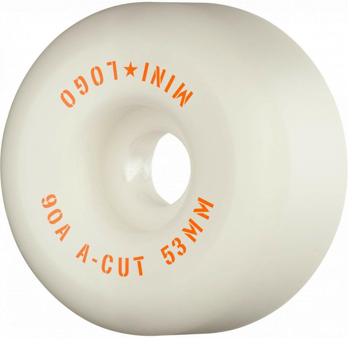 Mini Logo - Hybrid A Cut 2 53MM 90A Skateboard Wheels.