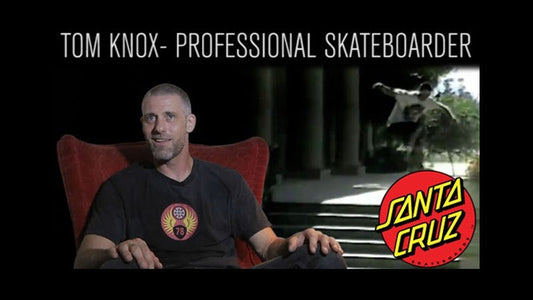 Santa Cruz Skateboard Visits Tom Knox In Visalia