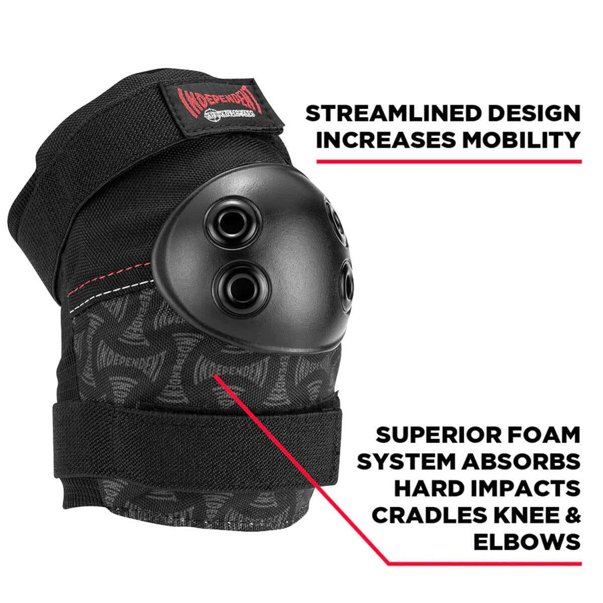 187 - X Independent Junior Six Pack Pad Set.