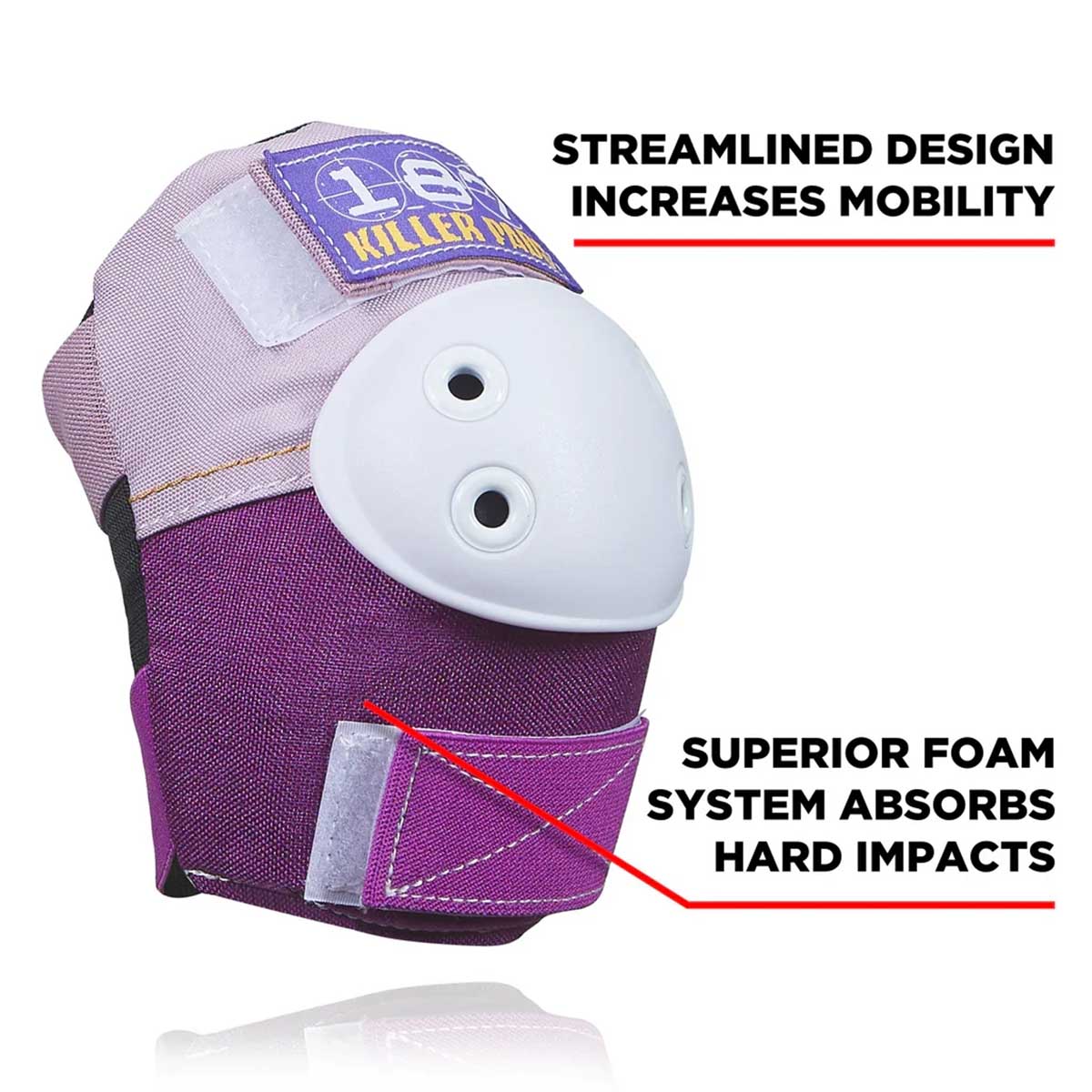 187 Junior Six Pack Pad Set Purple Elbow