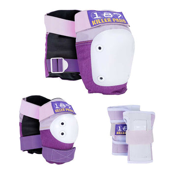 187 Junior Six Pack Pad Set Purple