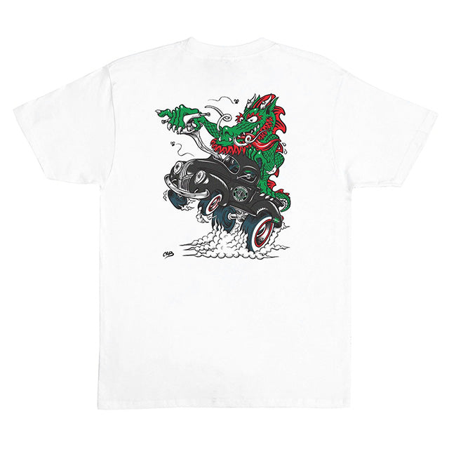 Independent - Caballero X Skate Aid Tee White.