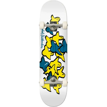 Krooked - Birds White 7.75 Complete Skateboard