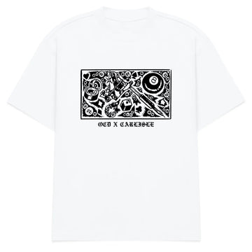 OCD - X Carlisle Tattoo Jack Tee White