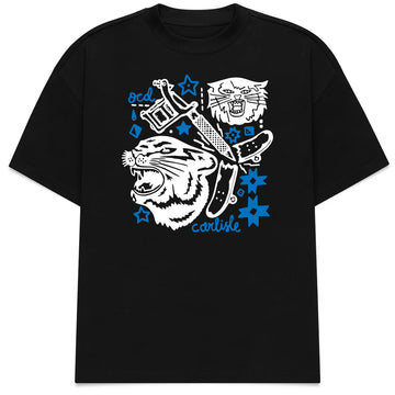OCD - X Carlisle Tattoo Rudie Tee Black
