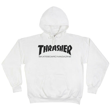 Thrasher - Skate Mag Youth Hoodie White.
