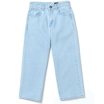 Volcom - Billow Denim Youth Pants Light Blue.