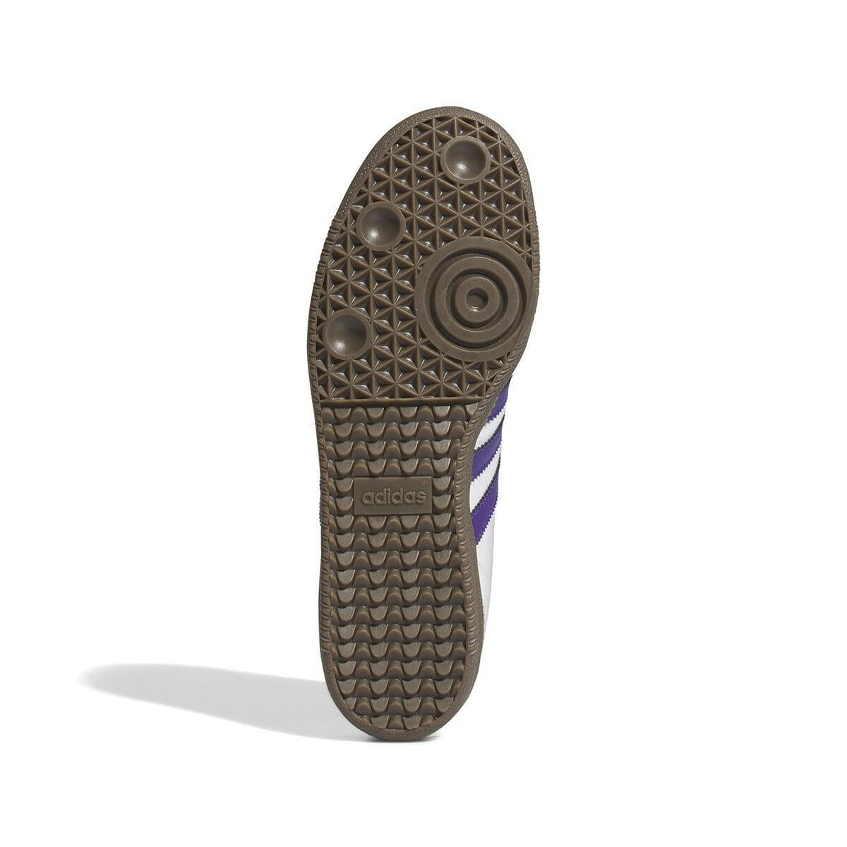 Adidas - Samba Adv Shoes White/Purple/Gold.