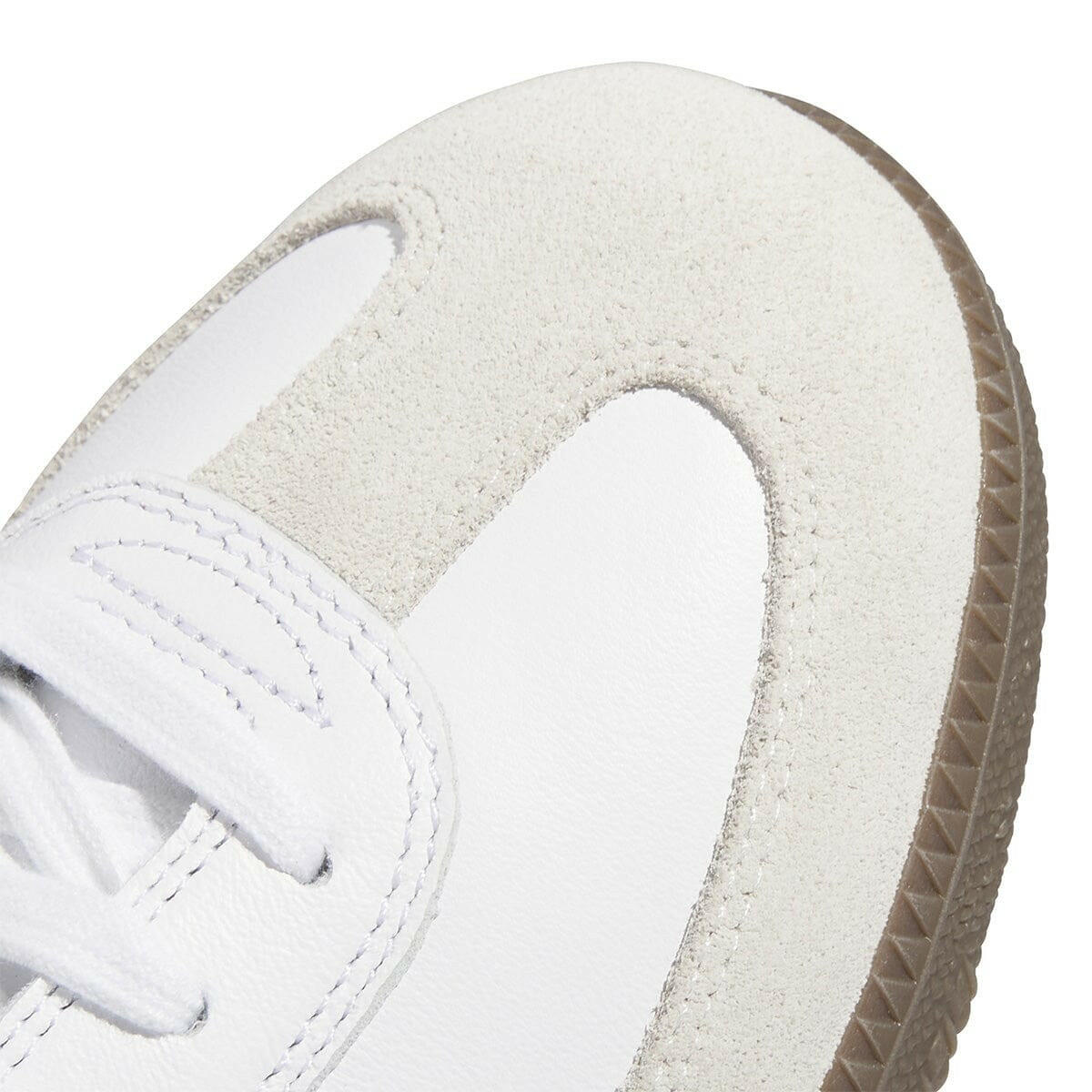 Adidas - Samba Adv Shoes White/Purple/Gold.