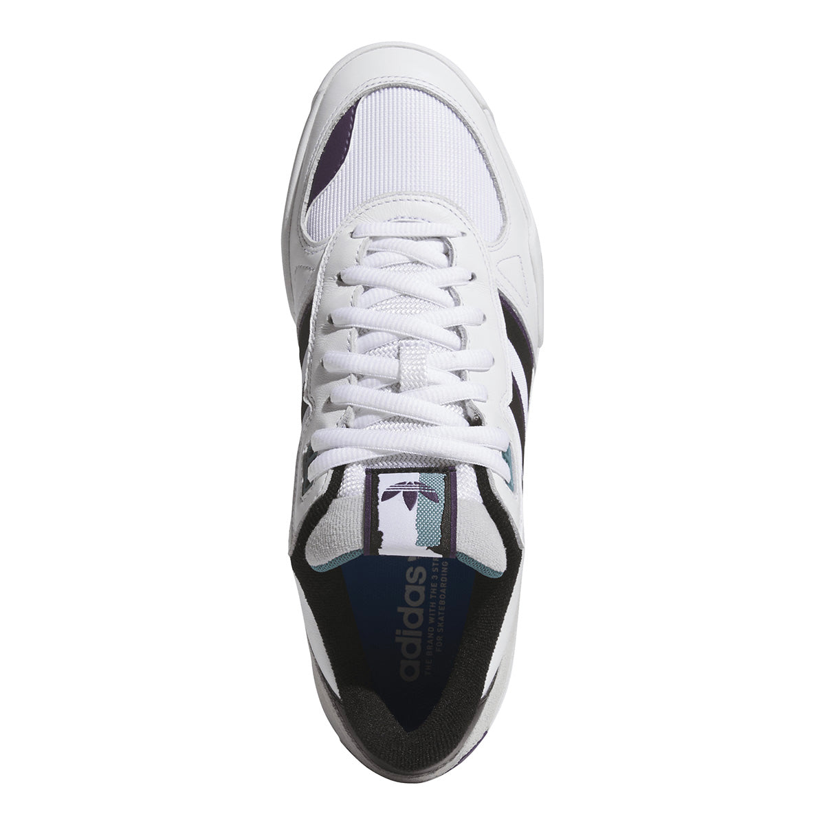 Adidas - Tekkira Cup Shoes White/Black/Plum.