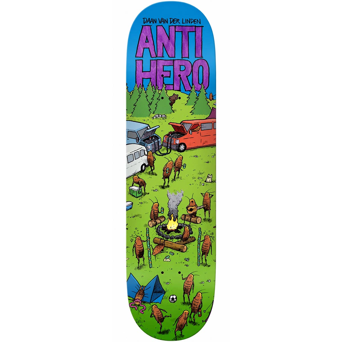Anti Hero - Daan Roached Out 2 8.28 Skateboard Deck