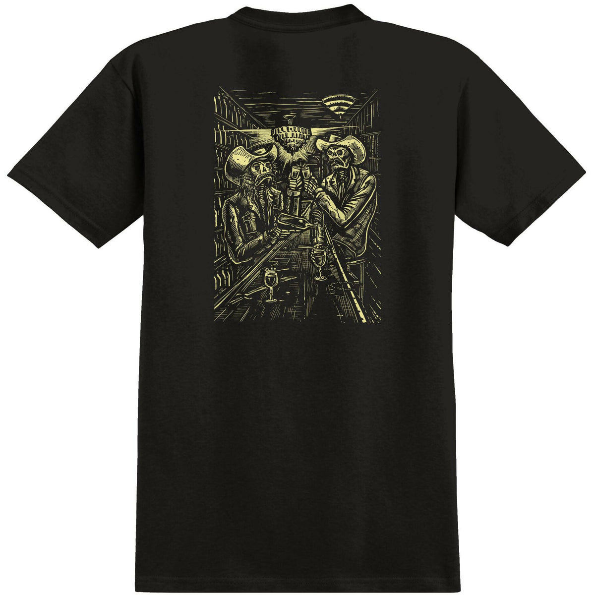 Anti Hero - Absentes Tee Black.