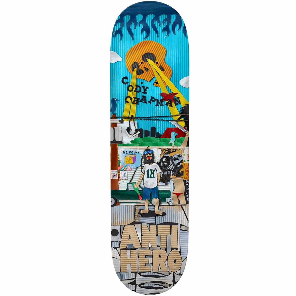 Anti Hero - Cody Chapman Kenji Goto 8.75 Skateboard Deck