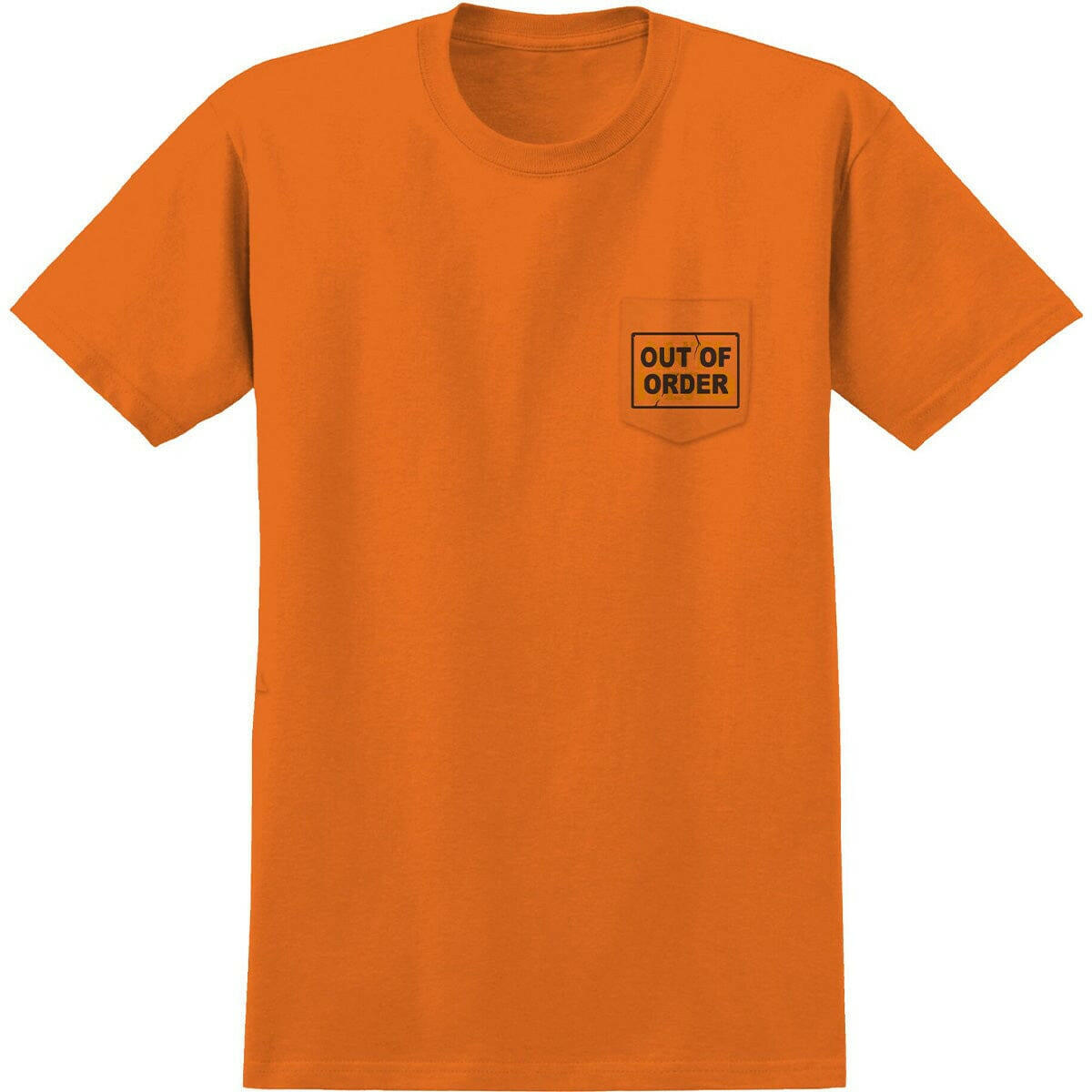 Anti Hero - Out Of Order Pocket Tee Orange.