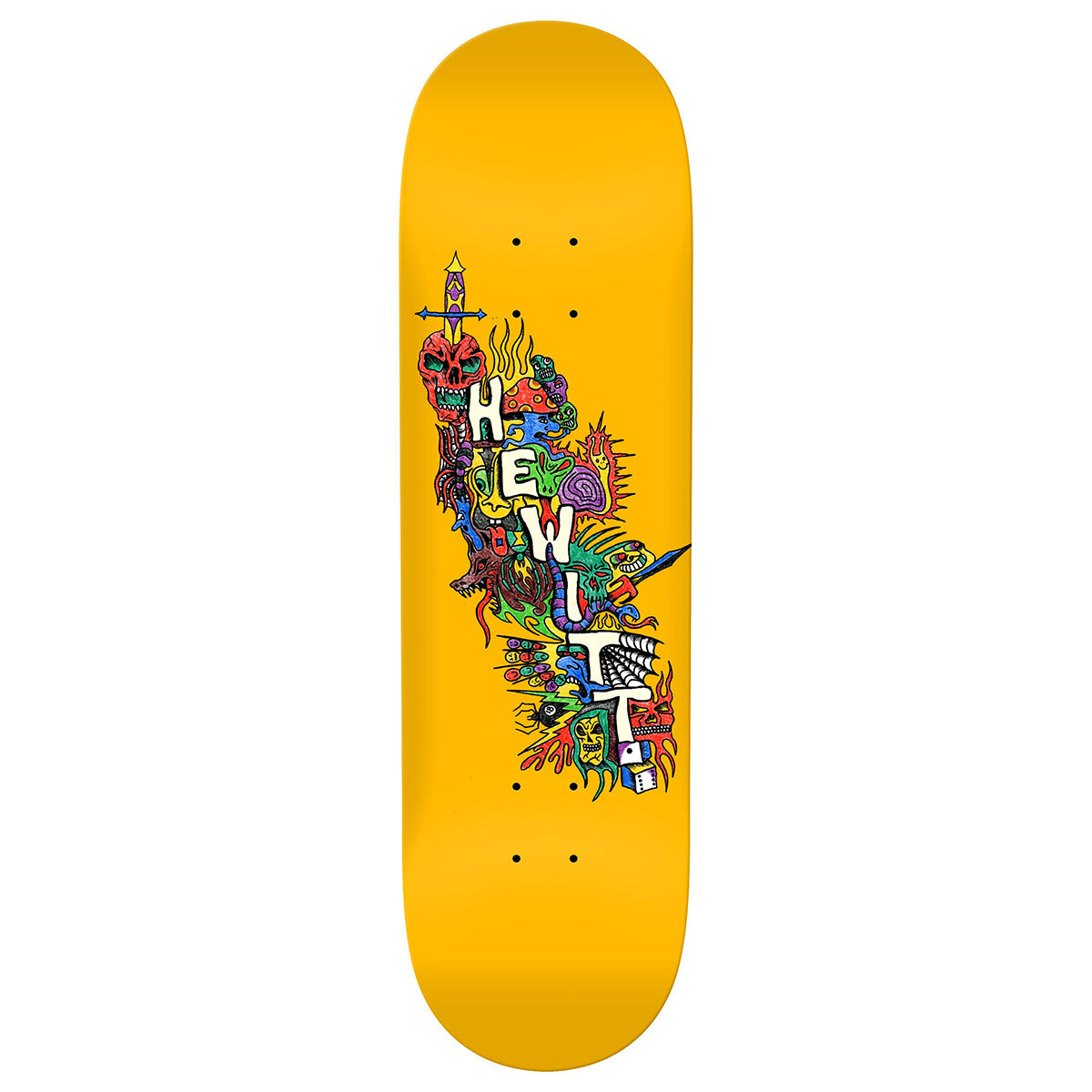 Anti Hero - Peter Hewitt Cascade 8.65 Skateboard Deck.