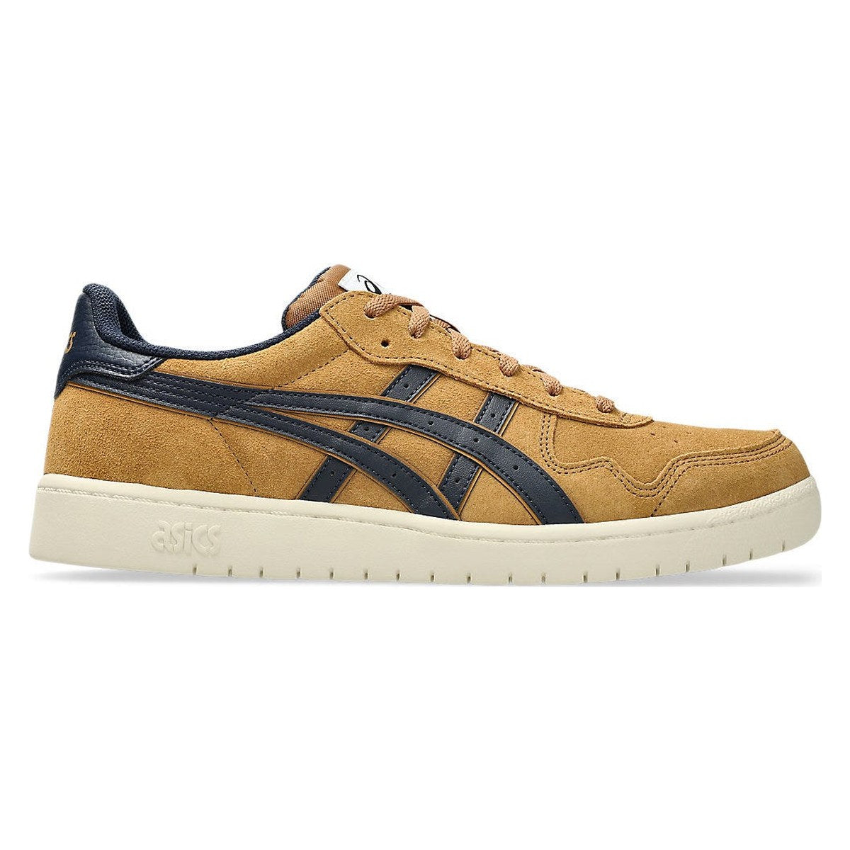 Asics Japan Pro Shoes Caramel/Midnight side view facing right